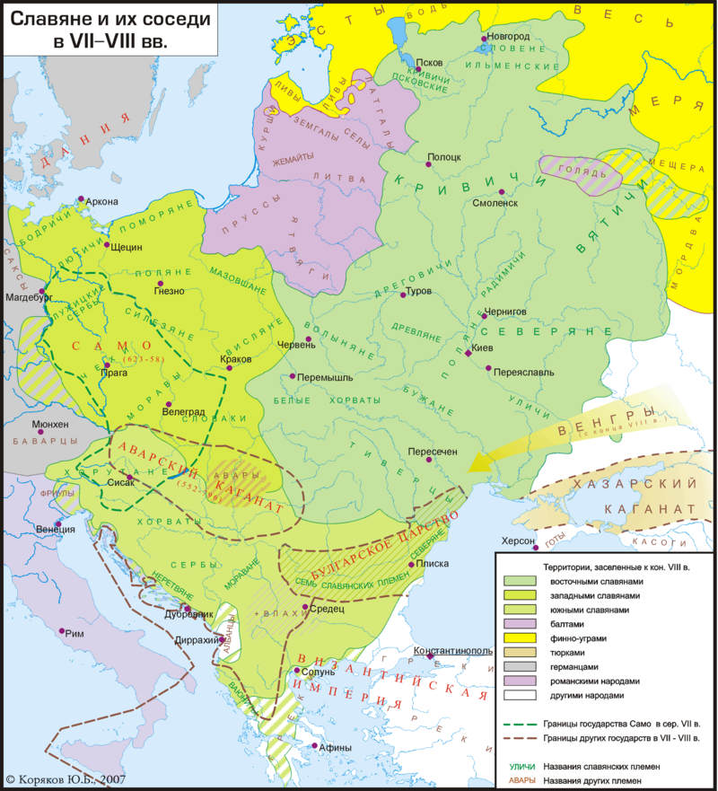 Где жили поляне в Древней Руси?