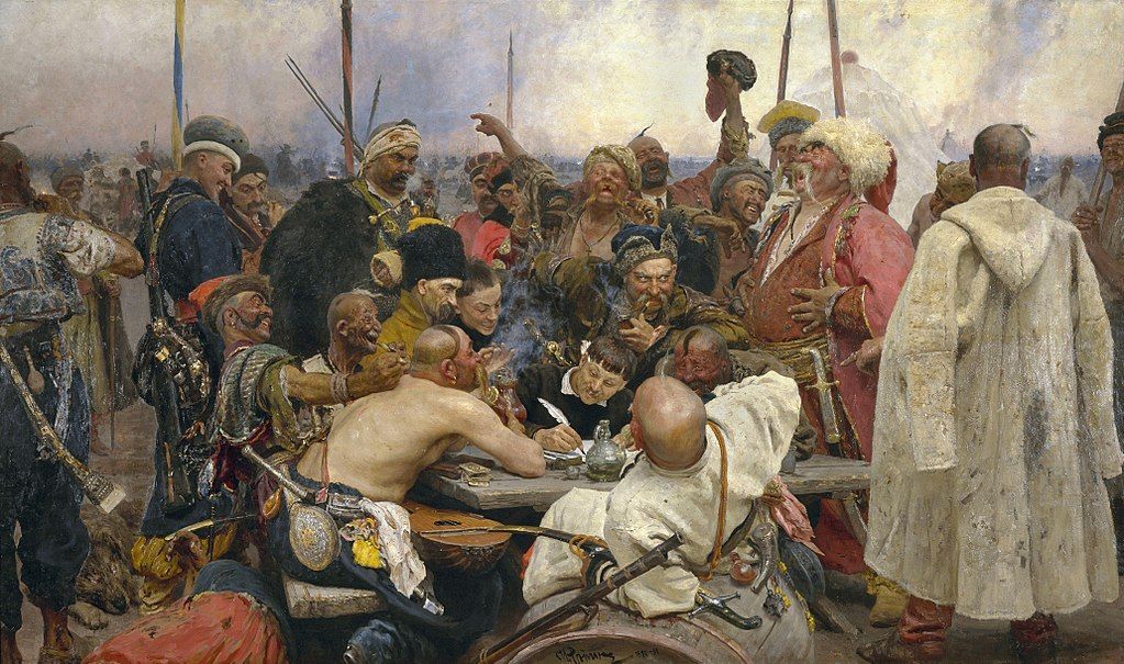 «Запорожцы пишут письмо турецкому султану» - Илья Репин